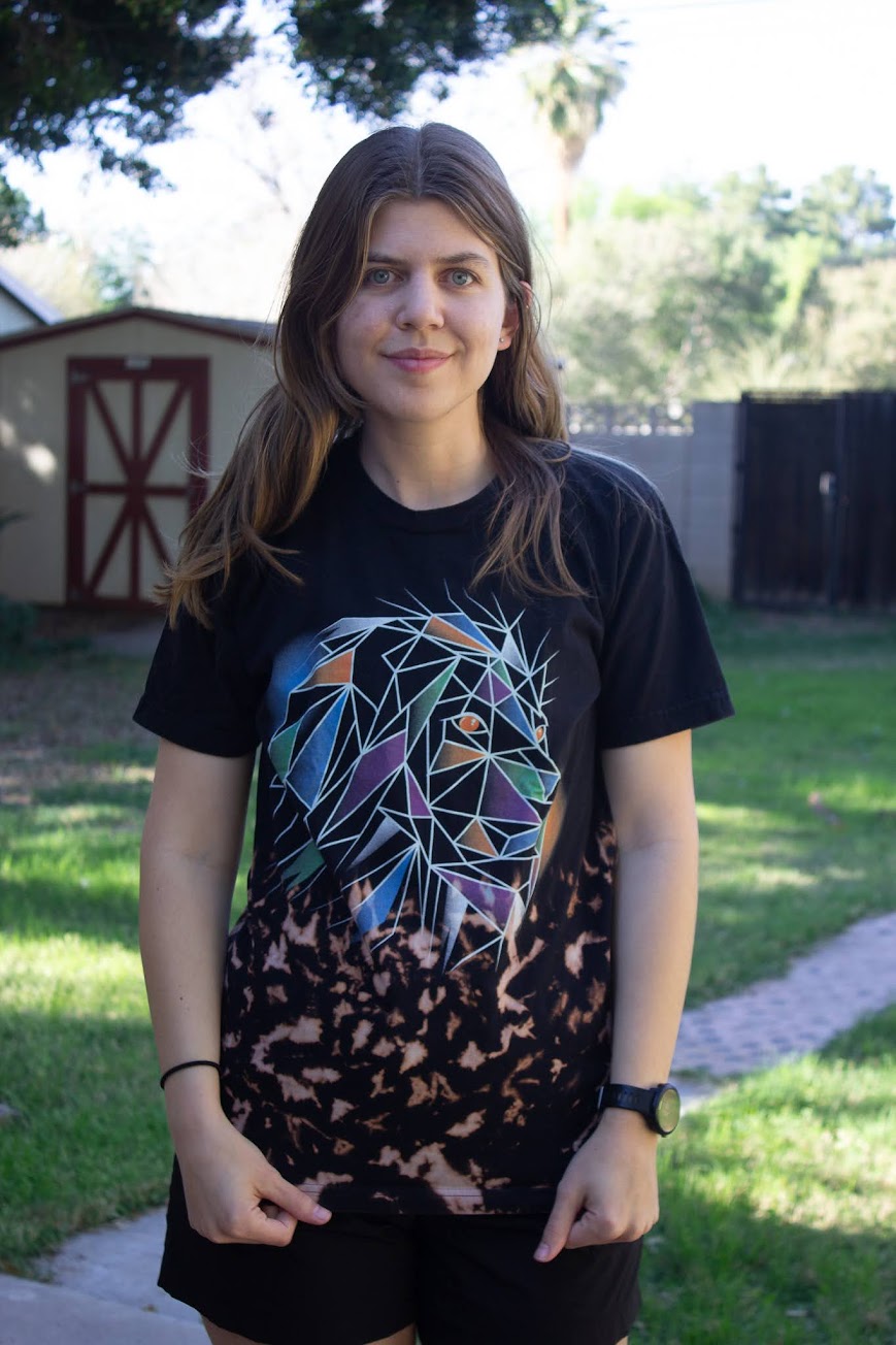Geometric Lion T-Shirt